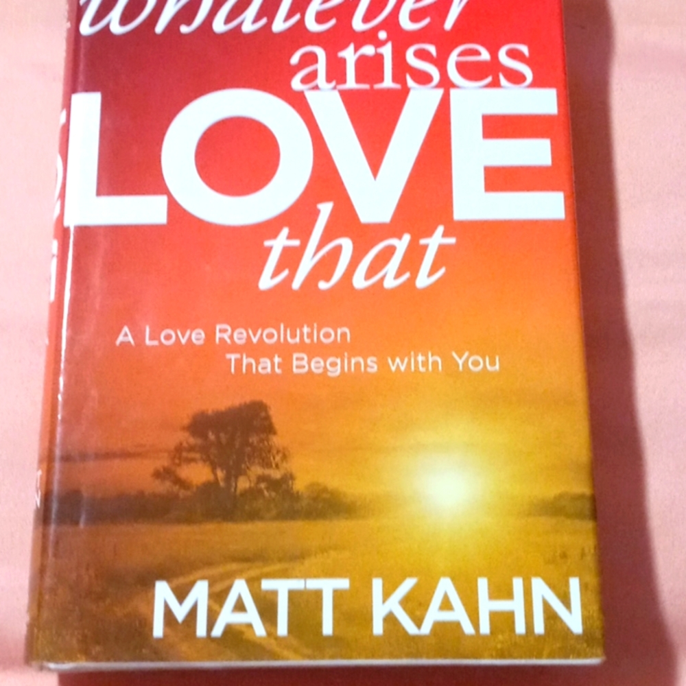 BOOK WHATEVER ARISES LOVE THAT